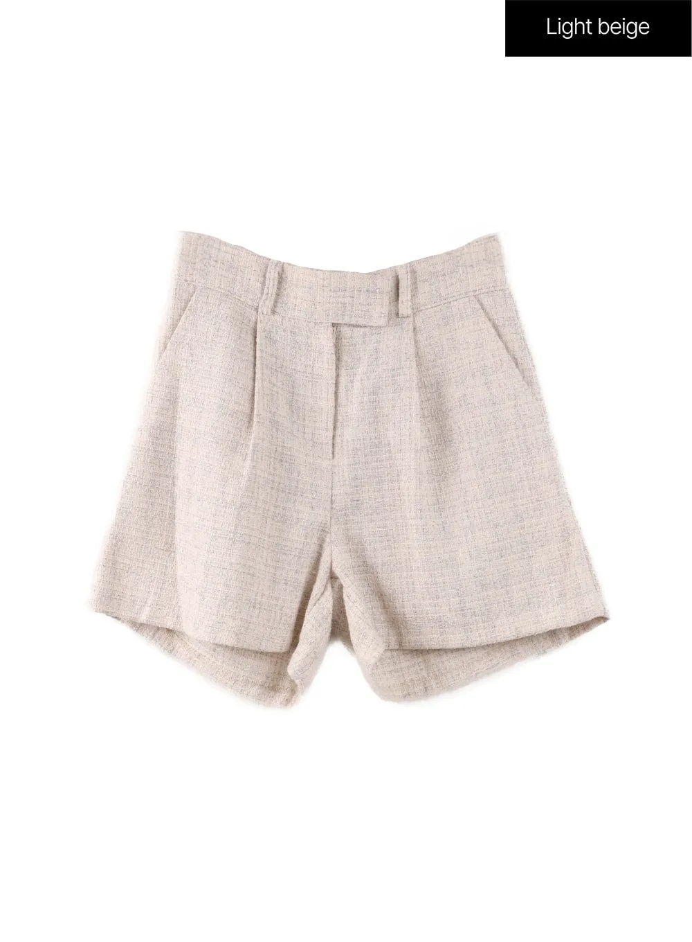 Tweed Pintuck Shorts OF415