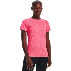 'Under Armour' Women's Tech Nova T-Shirt - Pink Shock