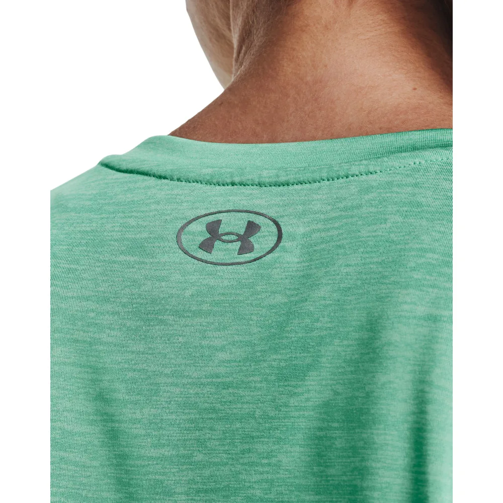 'Under Armour' Women's Tech Twist T-Shirt - Green Breeze / White