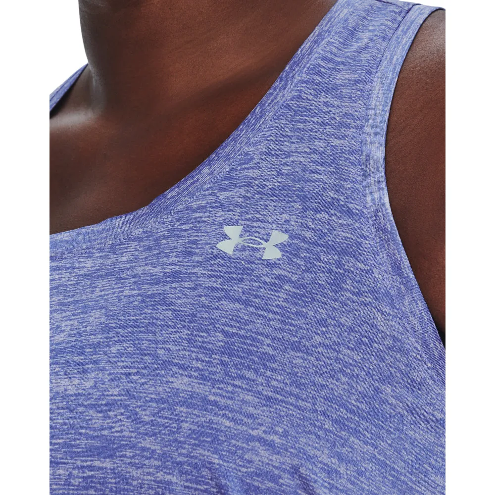 'Under Armour' Women's Tech Twist Tank - Baja Blue (Ext. Sizes)