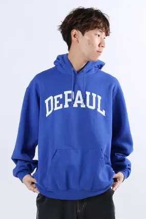 Vintage Depaul University Hoodie L