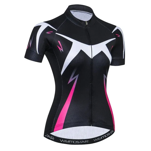 Weimostar 2018 Cycling Jersey Women Breathable Cycling Clothing Quick Dry Bicycle Clothes Pro Team Racing mtb Bike Jersey Shirt