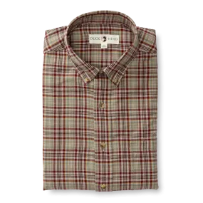 Westfall Plaid Cotton/Wool Twill Sport Shirt