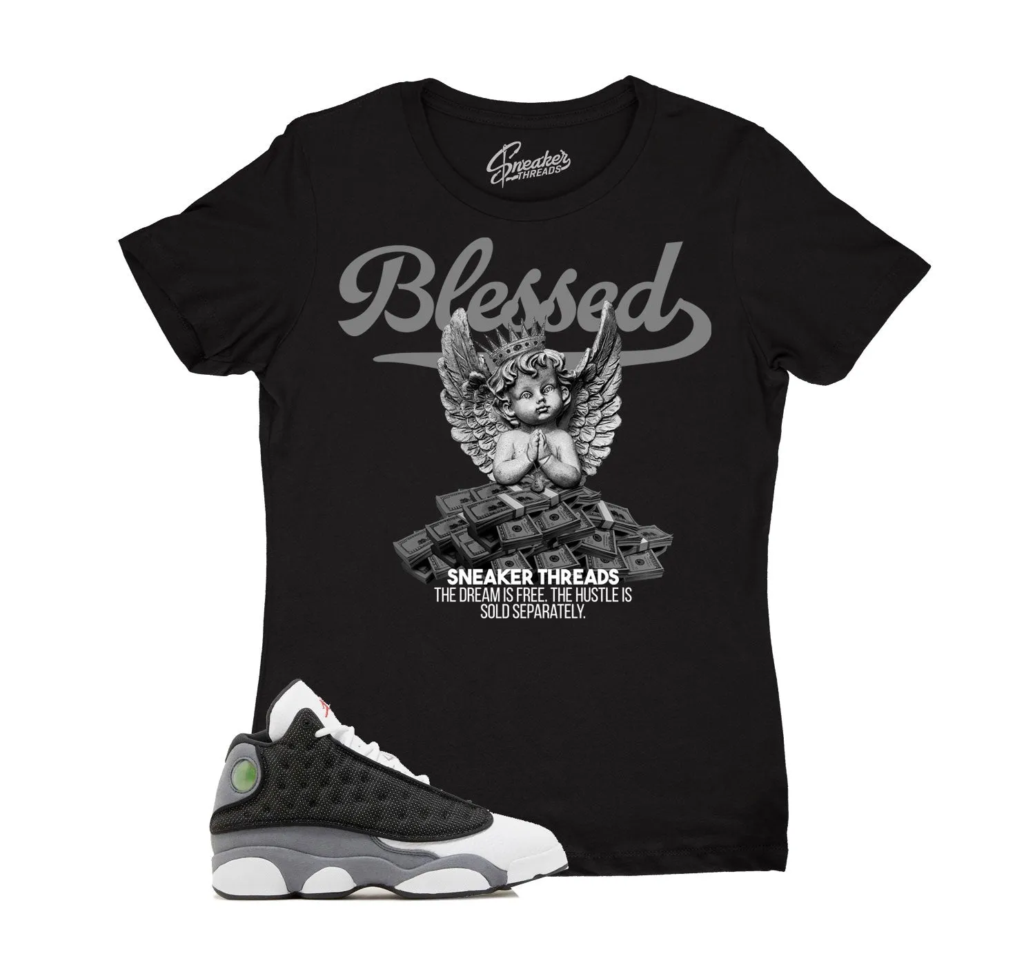 Womens - Black Flint 13 Blessed Angel Shirt