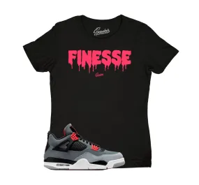 Womens Infrared 4 Shirt - Finesse - Black