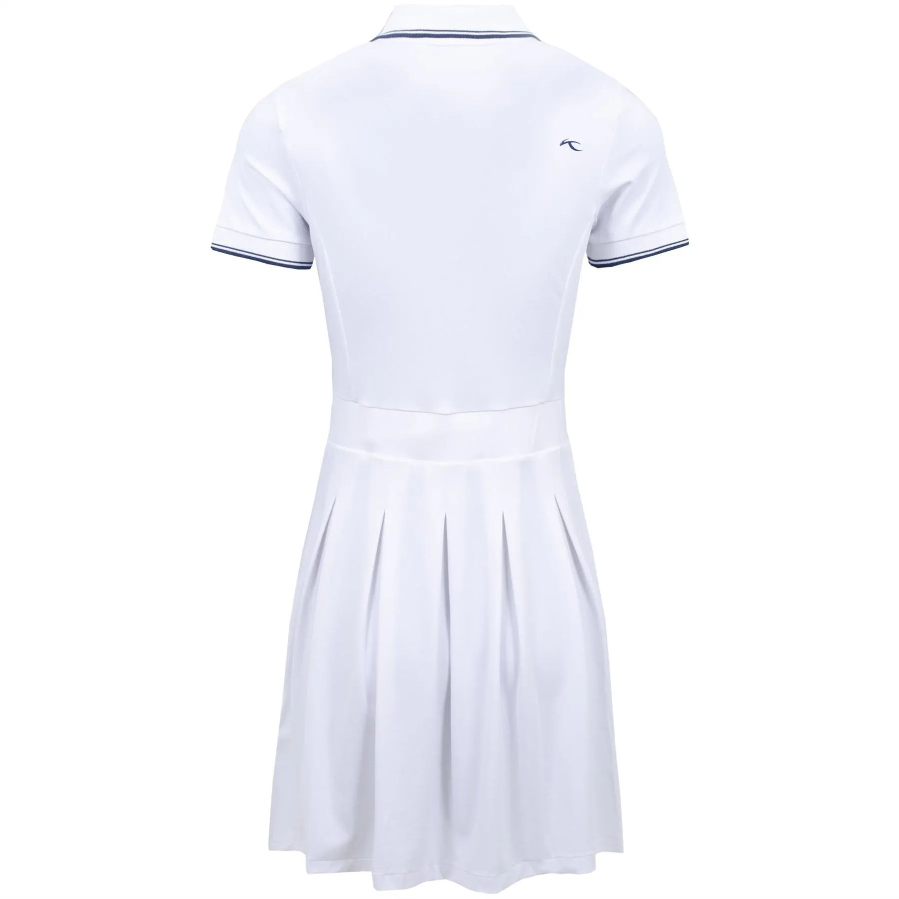 Womens Mara Dress White/Atlanta Blue - SS22