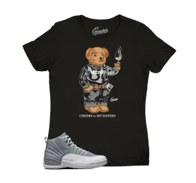 Womens Stealth 12 Shirt - Cheer Bear - Black