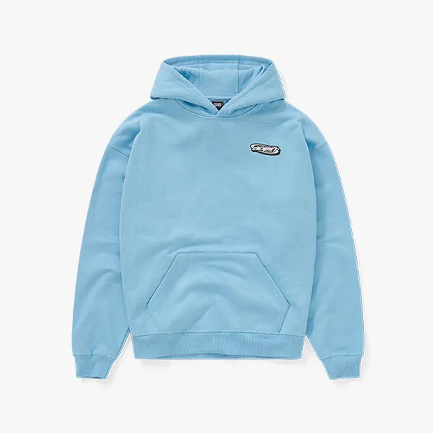 Y2K Orbit Hoodie [Cerulean Blue]