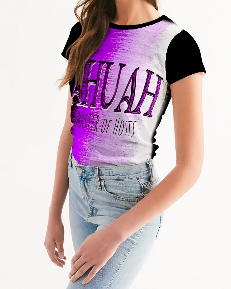 Yahuah-Master of Hosts 01-02 Ladies Designer T-shirt