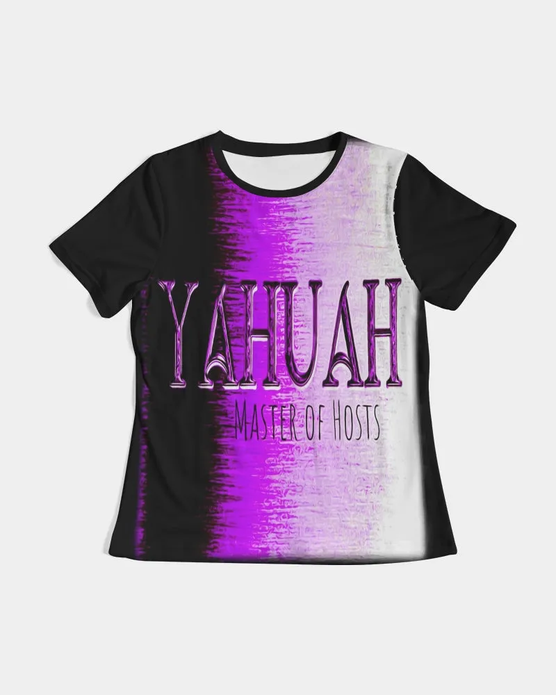 Yahuah-Master of Hosts 01-02 Ladies Designer T-shirt