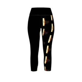 Yahuah-Master of Hosts 01-03 Ladies Designer Capri Sports Leggings